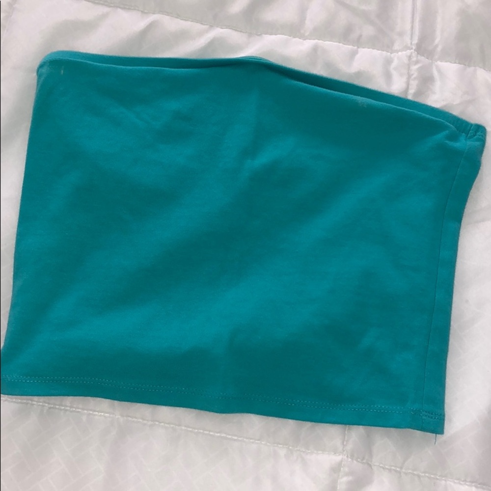 Basic turquoise tube top!